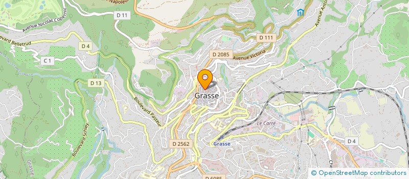 localisation de l'entreprise MONSIEUR FRANCK BOULET à GRASSE