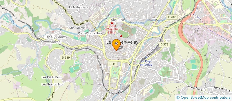 localisation de l'entreprise MONSIEUR FRANCK BOUQUET à LE PUY-EN-VELAY