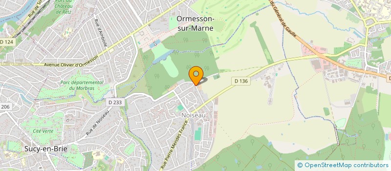 localisation de l'entreprise MONSIEUR FRANCK BOURDET  NOISEAU