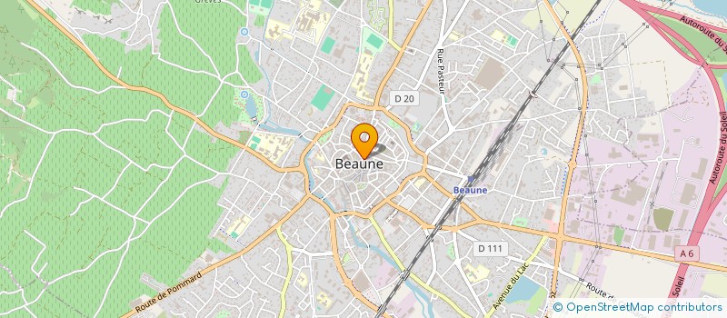localisation de l'entreprise MONSIEUR FRANCK BOURGEON à BEAUNE