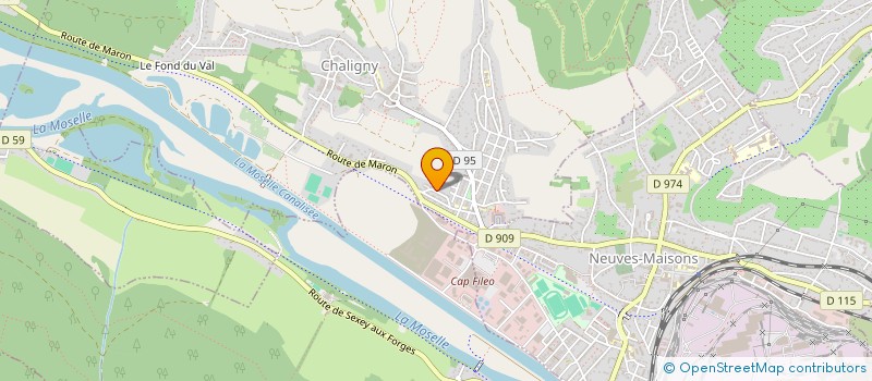 localisation de l'entreprise MONSIEUR FRANCK BOURGET  MARON