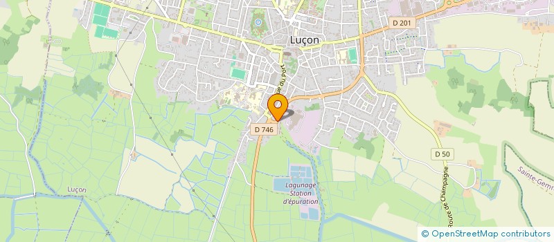 localisation de l'entreprise MONSIEUR FRANCK BOURGOIN à LUCON