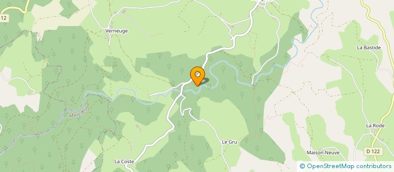 localisation de l'entreprise MONSIEUR FRANCK BOURIOL  SAINT-JUST-PRES-BRIOUDE