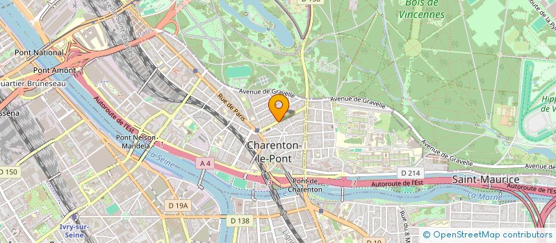 localisation de l'entreprise MONSIEUR FRANCK BOURY à CHARENTON-LE-PONT