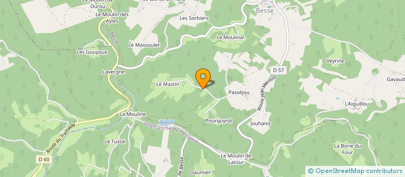 localisation de l'entreprise MONSIEUR FRANCK BOUSQUET à BESSE