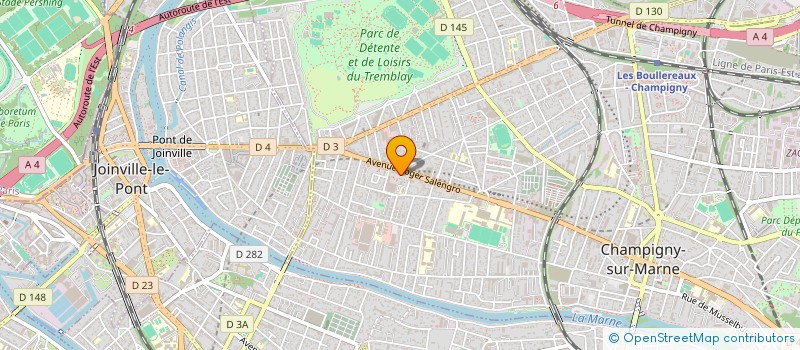 localisation de l'entreprise MONSIEUR FRANCK BOUSSARD à CHAMPIGNY-SUR-MARNE