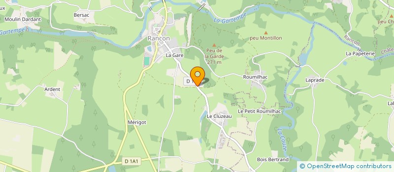 localisation de l'entreprise MONSIEUR FRANCK BOUTET à RANCON