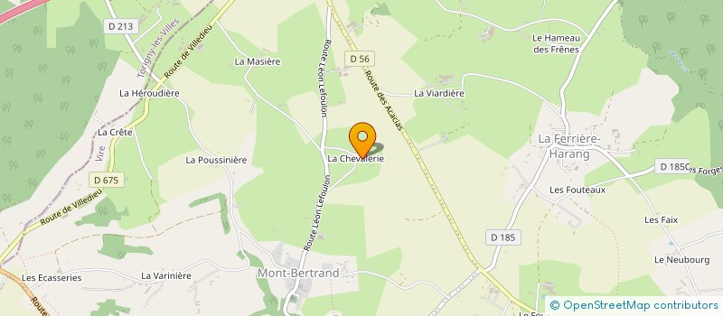 localisation de l'entreprise MONSIEUR FRANCK BOUTROIS  SOULEUVRE EN BOCAGE