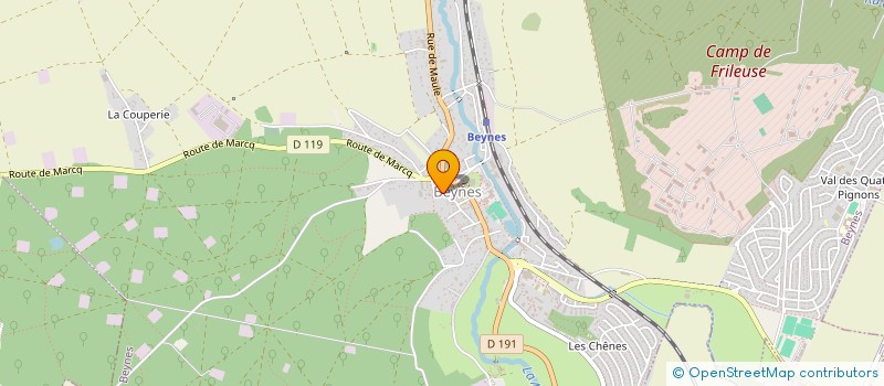 localisation de l'entreprise MONSIEUR FRANCK BOYER à BEYNES