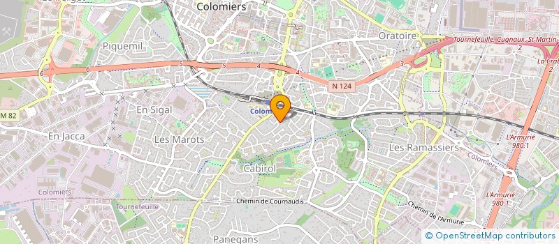 localisation de l'entreprise MONSIEUR FRANCK BOYER à COLOMIERS