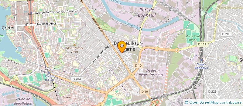 localisation de l'entreprise MONSIEUR FRANCK BRAHMI  BONNEUIL-SUR-MARNE