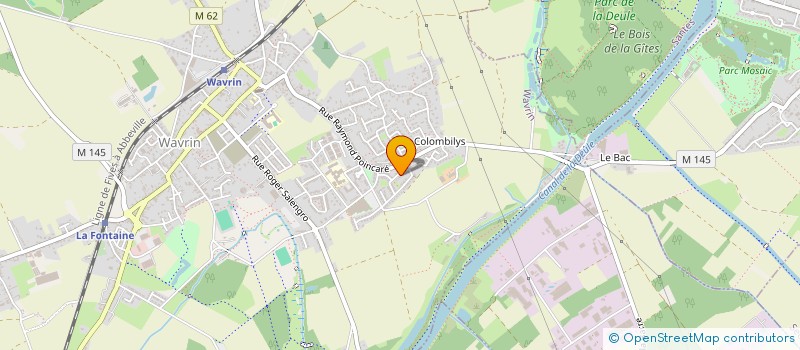 localisation de l'entreprise MONSIEUR FRANCK BRASQUIES  WAVRIN