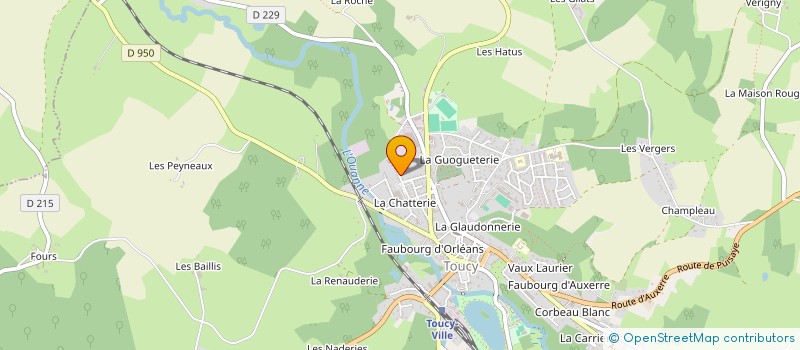 localisation de l'entreprise MONSIEUR FRANCK BRECHOT à TOUCY
