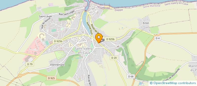 localisation de l'entreprise MONSIEUR FRANCK BREDEL  SAINT-VALERY-EN-CAUX