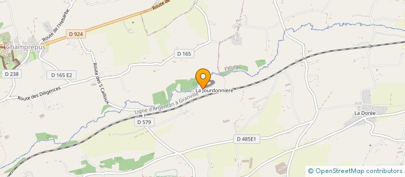 localisation de l'entreprise MONSIEUR FRANCK BREHIER  FLEURY