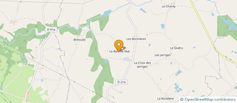 localisation de l'entreprise MONSIEUR FRANCK BRETAUD à ORSENNES