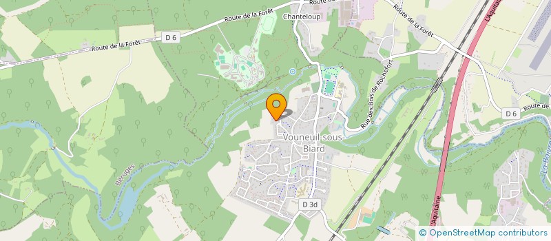 localisation de l'entreprise MONSIEUR FRANCK BRIDONNEAU  VOUNEUIL-SOUS-BIARD