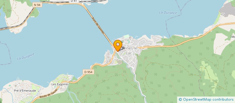 localisation de l'entreprise MONSIEUR FRANCK BROCHE  SAVINES-LE-LAC