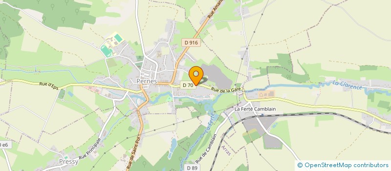 localisation de l'entreprise MONSIEUR FRANCK BROGNIART  PERNES