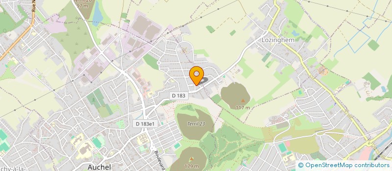 localisation de l'entreprise MONSIEUR FRANCK BROMBOSZCZ  AUCHEL