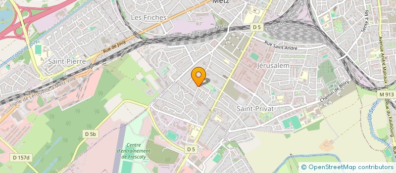 localisation de l'entreprise MONSIEUR FRANCK BRONNER à MONTIGNY-LES-METZ