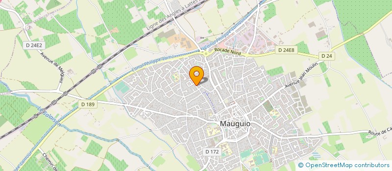 localisation de l'entreprise MONSIEUR FRANCK BRUN à MAUGUIO