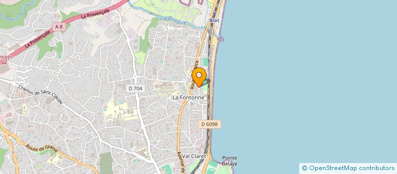 localisation de l'entreprise MONSIEUR FRANCK BRUNEAU  ROBION