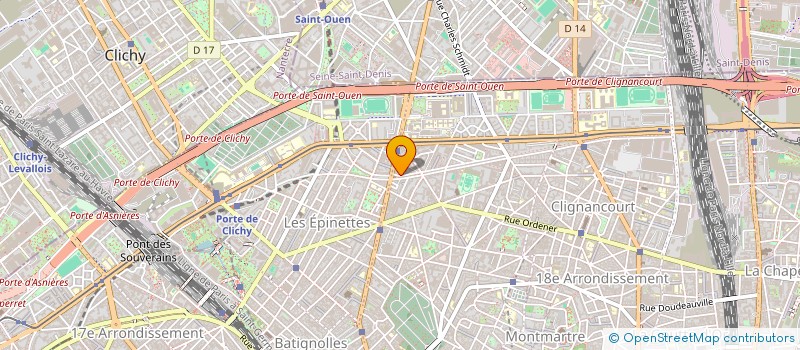 localisation de l'entreprise MONSIEUR FRANCK BRUNET  PARIS