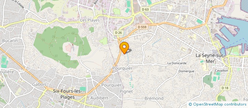 localisation de l'entreprise MONSIEUR FRANCK BRUYNEEL à LA SEYNE SUR MER
