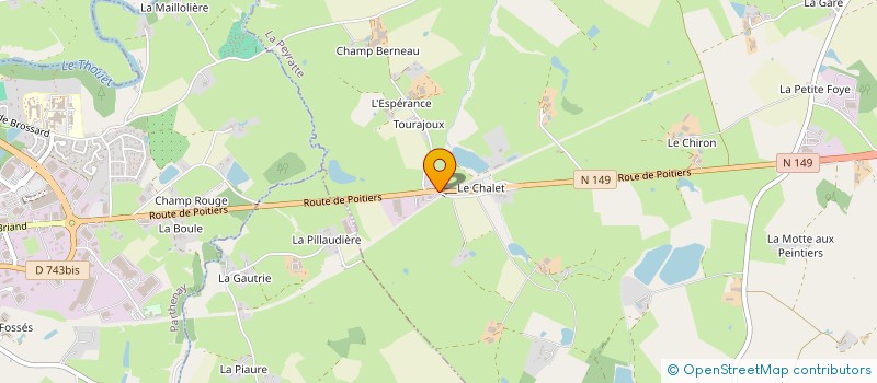 localisation de l'entreprise MONSIEUR FRANCK BUHR à LA PEYRATTE