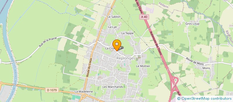localisation de l'entreprise MONSIEUR FRANCK BUIRET-MONTAGNY à REPLONGES