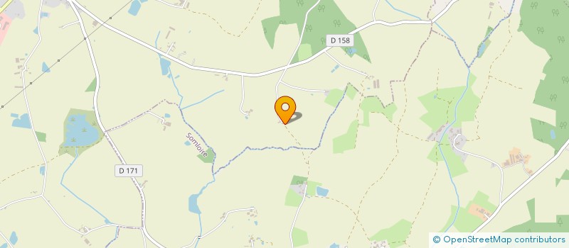 localisation de l'entreprise MONSIEUR FRANCK CAILLAUD  LA PLAINE