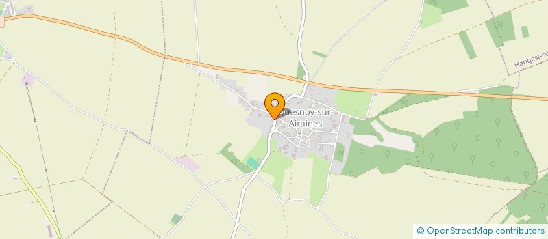 localisation de l'entreprise MONSIEUR FRANCK CAILLY  QUESNOY-SUR-AIRAINES