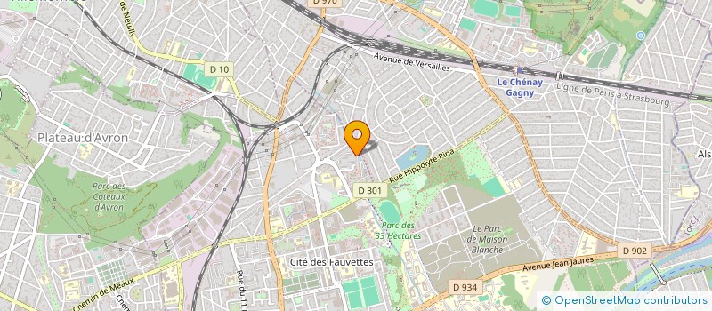 localisation de l'entreprise MONSIEUR FRANCK CALVET à NEUILLY-SUR-MARNE