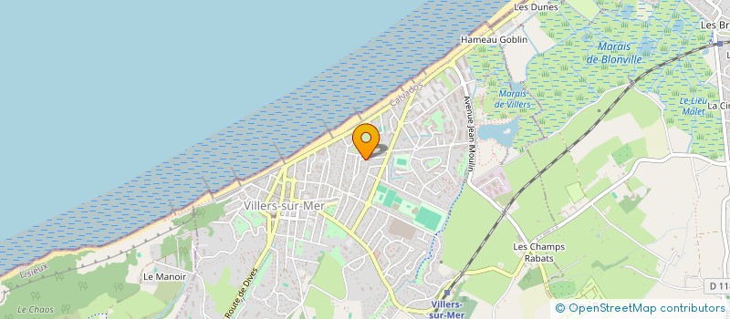 localisation de l'entreprise MONSIEUR FRANCK CAMILLERI à VILLERS-SUR-MER
