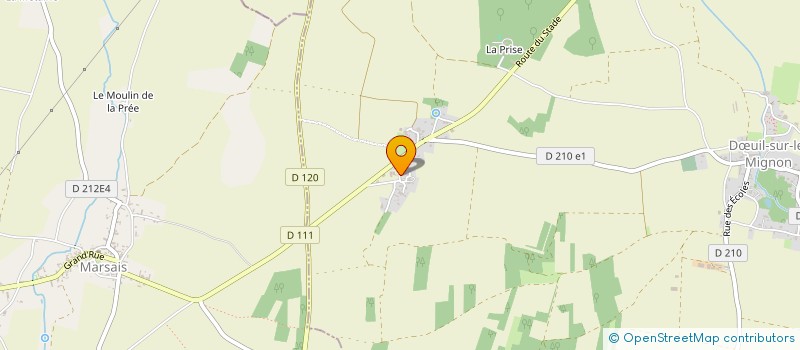 localisation de l'entreprise MONSIEUR FRANCK CAMPART  DUIL-SUR-LE-MIGNON