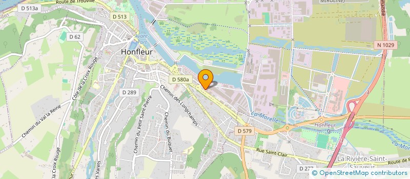 localisation de l'entreprise MONSIEUR FRANCK CANIVET  QUETTEVILLE