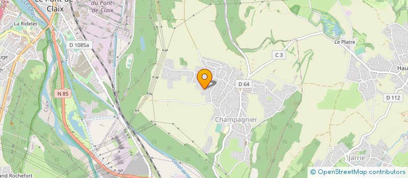 localisation de l'entreprise MONSIEUR FRANCK CAPRARA à CHAMPAGNIER