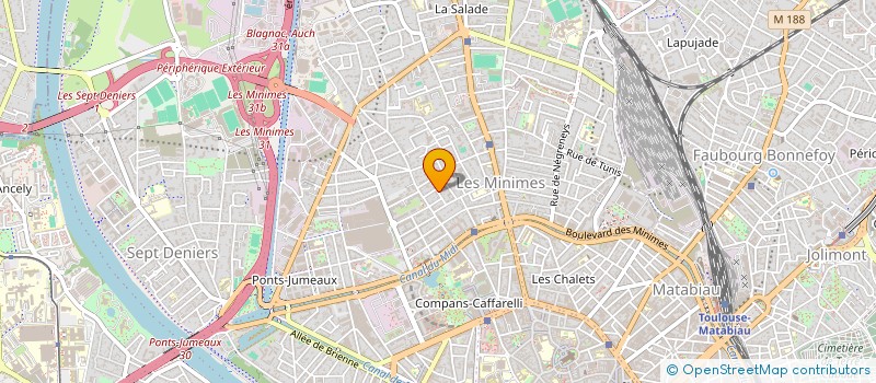 localisation de l'entreprise MONSIEUR FRANCK CARAYON à TOULOUSE