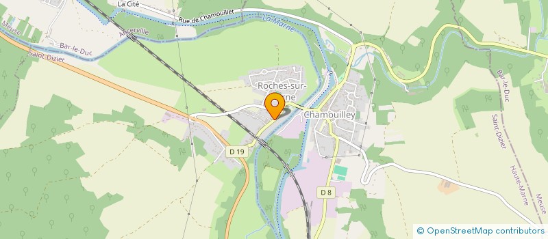 localisation de l'entreprise MONSIEUR FRANCK CARBILLET à ROCHES-SUR-MARNE