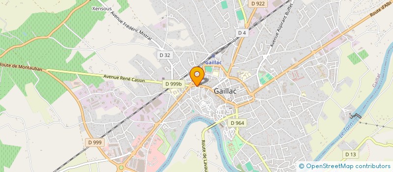 localisation de l'entreprise MONSIEUR FRANCK CARISEY à GAILLAC