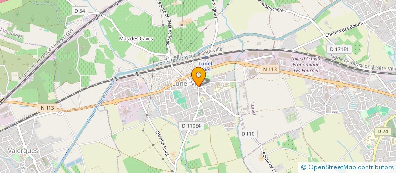 localisation de l'entreprise MONSIEUR FRANCK CARLE à LUNEL-VIEL