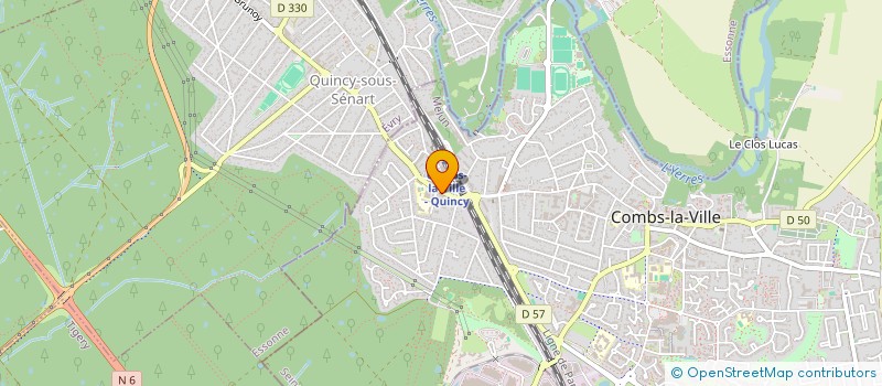 localisation de l'entreprise MONSIEUR FRANCK CARLE  COMBS-LA-VILLE