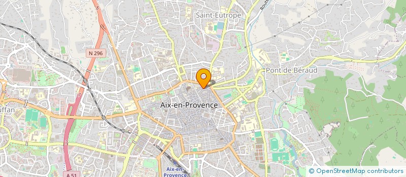 localisation de l'entreprise MONSIEUR FRANCK CARPENTIER  AIX-EN-PROVENCE