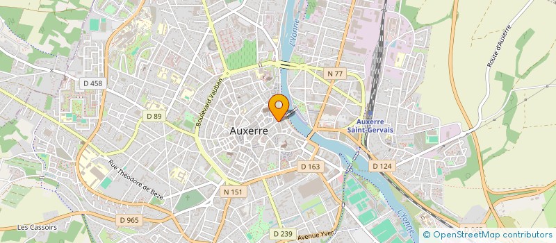 localisation de l'entreprise MONSIEUR FRANCK CARRASCO à AUXERRE