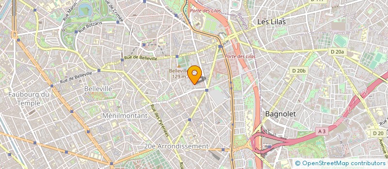 localisation de l'entreprise MONSIEUR FRANCK CARRE  PARIS