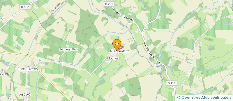 localisation de l'entreprise MONSIEUR FRANCK CARRERE à CAMPAGNE D'ARMAGNAC
