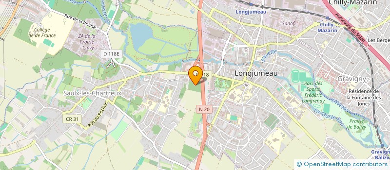 localisation de l'entreprise MONSIEUR FRANCK CARRESSE  SAULX-LES-CHARTREUX