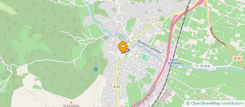 localisation de l'entreprise MONSIEUR FRANCK CASCALES à CUERS