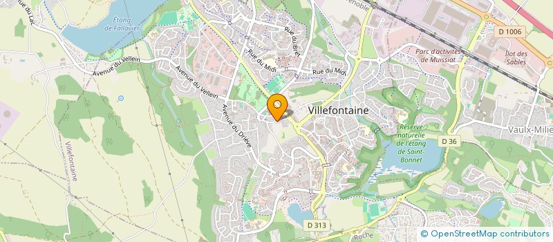 localisation de l'entreprise MONSIEUR FRANCK CASTEGNARO  VILLEFONTAINE